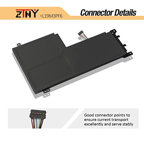 57Wh L19M3PF6 L19L3PF2 L19C3PF5 Laptop Battery Replacement for Lenovo Ideapad 5-15IIL05 5-15ARE05 5-15ITL05 5-15ARE05 5 15IAL7 5 15ABA7 Series 82SG L19M4PF1 L19L4PF1 L19C4PF1 L19D3PF3 L19C3PF4 11.52V - size: 8.66*5*0.28 inch L19M3PF6