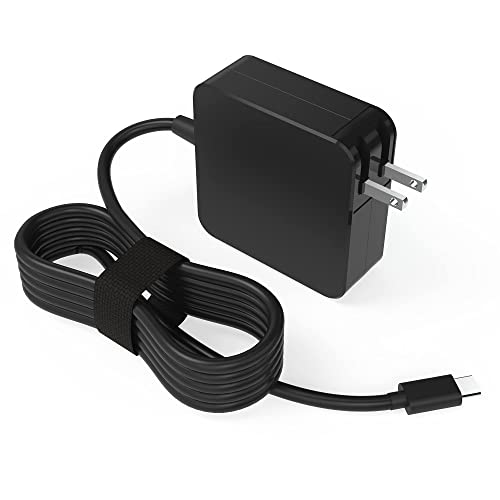 65W USB C Power Adapter,Type C Power PD Wall Fast Charger Compatible with Mac Book Pro, ASUS ZenBook, Lenovo, HP Spectre, Dell Latitude, Huawei Matebook, Acer Chromebook, Samsung, Smart Phones - color: black9
