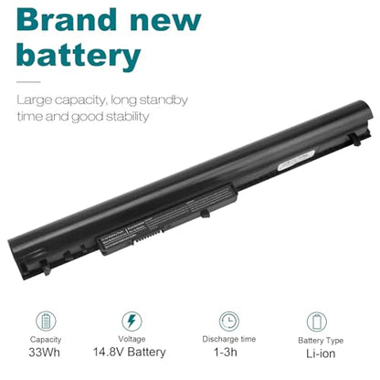 Futurebatt 746641-001 Laptop Battery fit HP OA03 OA04 740715-001 746458-421 751906-541 HSTNN-LB5Y HSTNN-LB5S OA04041 J1U99AA HSTNN-PB5Y TPN-F113 TPN-F115 - size: OA04 12.13, 2.36, 1.57in
