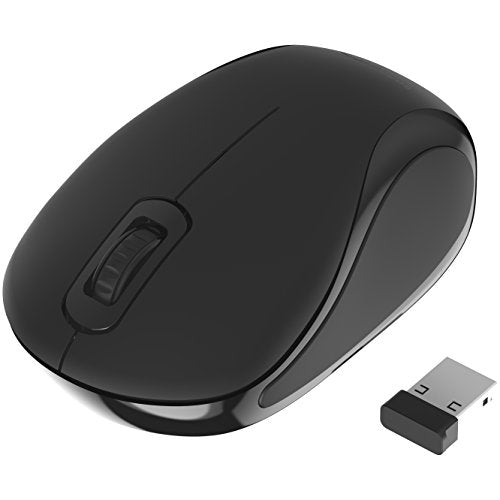 SABRENT Mini Travel 2.4GHz Wireless Mouse with Nano Receiver (MS-WSML) - size: Mini Wireless