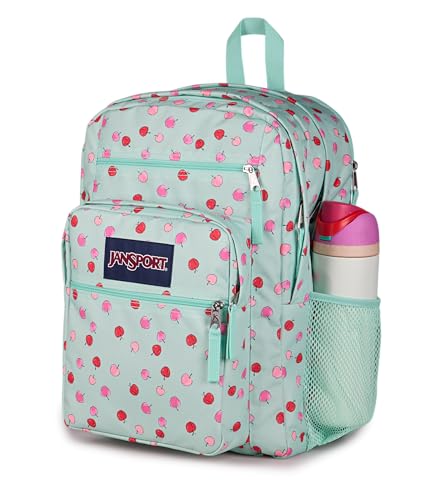 JanSport Laptop Backpack - Computer Bag with 2 Compartments, Ergonomic Shoulder Straps, 15” Laptop Sleeve, Haul Handle - Apple Orchard - color: Apple Orchard Magic