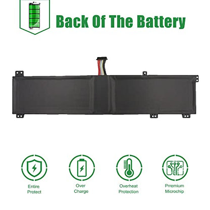 L19C4PC1 Laptop Battery Replacement for Lenovo Legion 5P-15IMH05 5-15IMH05H 5-15ARH05 5-15ARH05H Series 5B10W86194 L19M4PC1 5B10W86192 L19C4PC0 5B10W86196 L19M4PC0 5B10W86195 15.4V 80Wh