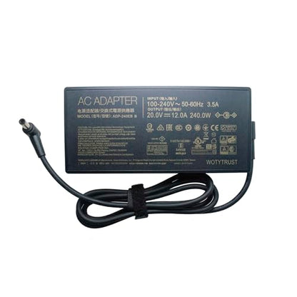 ADP-240EB B AC Adapter Power Supply 20V 12A 240W for ASUS ROG 15 GX550LXS RTX2080 S15 S17 G15 G513 GX550LXS RTX2080 G733QM G733QR G733QS G733QSA RTX2080 Laptop Charger