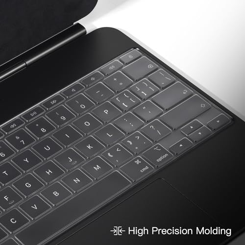 CaseBuy Premium Ultra Thin Keyboard Cover for Apple 13 Inch iPad Air 13 M3 M4(2026) & iPad Pro M5 M4(2025 2024) with Magic Keyboard, 13" iPad Pro Protector Skin Accessories, US Layout - size: iPad Pro 13" M4(2024) / Air 13 M3(2025)