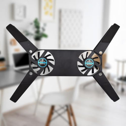 Usb Laptop Radiator Cooling Base Bottom Anti-slip Cooling Pads Base Foldable Usb Power Supply for Universal Computer