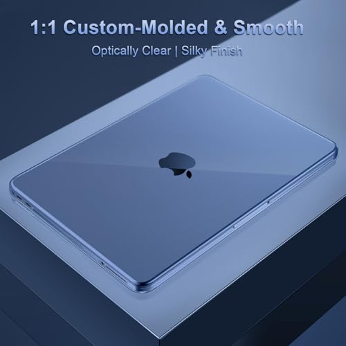MOSISO Cover Compatible with MacBook Neo Case 13 inch 2026 Release Model A3404 with A18 Pro Chip, Scratch-Resistant Ultra-Thin Protective Hard Shell Case, Crystal Indigo - color: Crystal Indigo