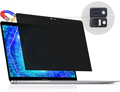 Peslv Magnetic Privacy Screen for MacBook Air 13 Inch (2010-2017), Removable Anti Blue Light Glare Peep Filter Black out Screen Protector for Mac 13In Laptop Model (A1369, A1466) - size: MacBook Air 13 Inch(2010-2017)