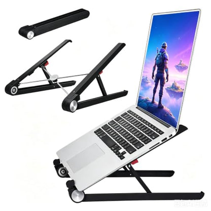Portable Laptop Stand for Dell Alienware m17 m16 m15 m18 x17 x16 x15 x14 Area-51m 16 Aurora 14 15 16 17 18 inch Gaming Laptop for desk,Made of Reinforced Nylon, 304 Stainless Steel and Silicone