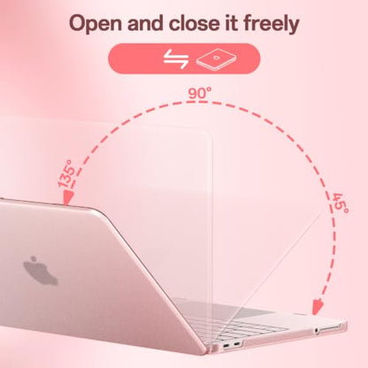 Case Compatible with MacBook Neo 13 inch 2026 (Model A3404), Scratch Resistant Protective Hard Shell Cover, Matte Blush - color: Matte Blush
