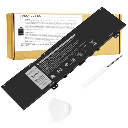 Fancy Buying 39DY5 F62G0 Battery for Dell Inspiron 13 7000 i7373 7373 7386 2-in-1 7370 7380 5370 P83G P87G P91G P83G001 P83G002 P87G001 P91G001 039DY5 39DY5 0F62G0 RPJC3 0RPJC3 F62GO Vostro 13 5370 - size: 10.08*2.56*0.24inch F62G0