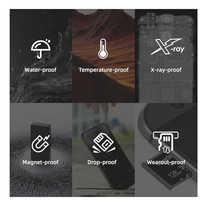 128GB Basic MicroSDXC TF Memory Card with Adapter 5 Packs | 90MB/s Read 50MB/s Write UHS-I C10 U3 V30 A1 for DJI Insta360 Dash Security Cameras Drone Console Tablet Phone - size: Basic 128GB x 5
