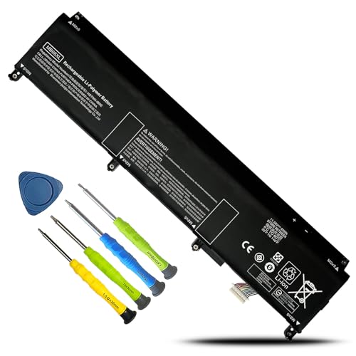 MB06XL L78553-005 Laptop Battery Replacement for Hp ZBook Studio G7 2J3H8PA 1J3R6EA 1J3U6EA 21X54UT H80612762 1J3W1EA 28Y09PA 1J3S8EA 235M3PA 21X85UT Series HSTNN-IB9E L77973-1C1 - size: 11.78*4.09*0.32inch MB06XL