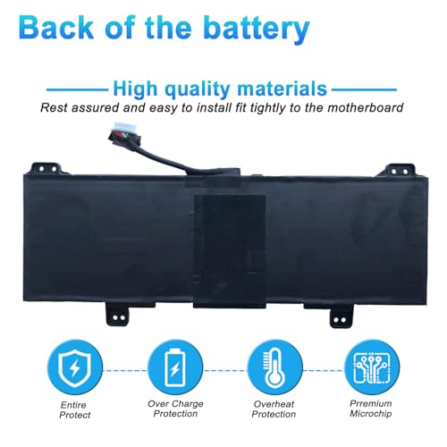 47.3Wh GB02XL L42583-005 Laptop Battery Replacement for HP Chromebook 14-DB 14-DB0051CL 14 G5 Chromebook X360 11 G1 G2 EE 11A G6 G8 EE 11 G7 G8 EE Series HSTNN-DB7X L42583-002 7.7V 6000mAh - size: 9.84*3.74*0.39inch GB02XL