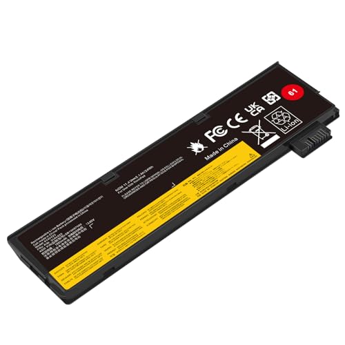 01AV423 Laptop Battery Replacement for 11.4V 24WH Lenovo ThinkPad T570 T580 T470 T480 A475 A485 P51S P52S TP25 01AV452 01AV422 01AV424 01AV490 4X50M08810 SB10K97579 SB10K97580 SB10K97581 SB10K97597 - size: 8.19x2.13x0.35inch 01AV423