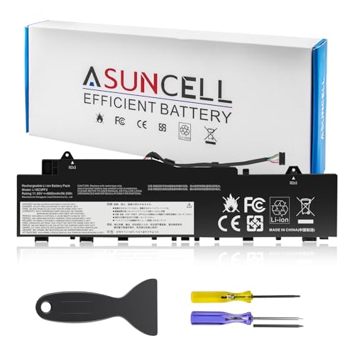 ASUNCELL L19C3PF3 Laptop Battery Replace Compatible with Lenovo IdeaPad 5-14IIL05 5-14ARE05 5-14ITL05 5-14ALC05 5-14IAL7 5-14ABA7 Series L19M3PF3 L19M3PF4 L19L3PF7 SB10W86954 5B10W86957 11.55V 56.5Wh - size: L19C3PF3 12.60 * 4.41 * 0.67 in