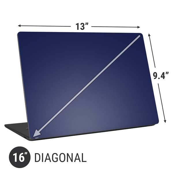 Skinit Laptop Decal Skin Compatible with Universal Laptop 16in (13 x 9.4in) Originally Designed Royal Blue Design
