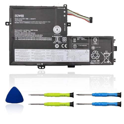 L18M3PF7 Laptop Battery Compatible with Lenovo ideapad S340-14IML/14API/14IIL/14IWL C340-15IWL/15IIL S340-15IWL/15API/15IIL Flex15IWL Series L18C3PF7 L18L3PF3 L18M3PF6 L18C3PF6 L18L3PF2 52.5Wh