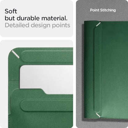 Spigen Valentinus Protective Laptop Sleeve, 14-Inch MacBook | For MacBook Neo/Pro/Air M1-M5 Chips (2018-2026) - Jeju Green - color: JeJu Green, size: 14-inch