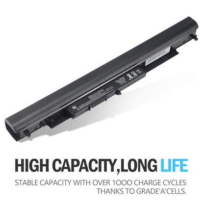 807956-001 Battery for HP HS04 HS03 807957-001 807611-421 807612-421 | for HSTNN-LB6U 15-AY039WM 15-AY041WM 15-AY009DX TPN-I119 G4/G5 240 245 246 250 256 15-AY052NR HSTNN-DB7I HSTNN-LB6V - size: 12.05*2.46*2.13 inch HS04
