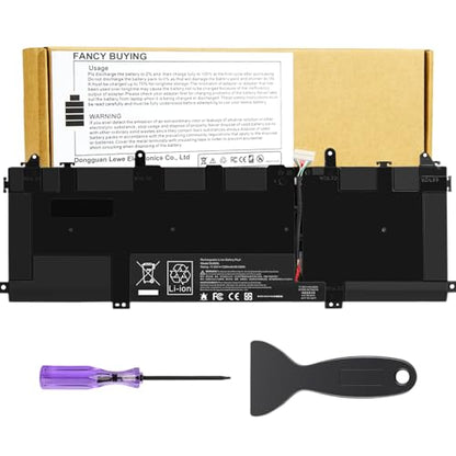 SU06XL L29184-005 Laptop Battery for HP Spectre X360 Convertible 15-df0xxx 15-df1xxx 15-df0013dx 15-df0033dx 15-df1043dx 15-df0069nr 15t-df000 15t-df100 L29048-271 SU0608XL HSTNN-DB8W SU06084XL - size: 12.68*4.45*0.24inch