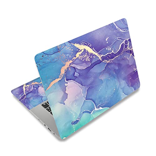 Laptop Skin Sticker Decal,12" 13" 13.3" 14" 15" 15.4" 15.6 inch Laptop Skin Sticker Cover Art Decal Protector Notebook PC (Marble) - color: Marble