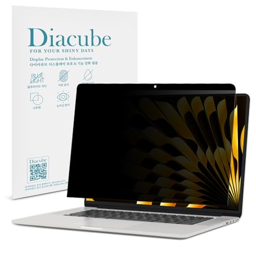 Magnetic Privacy Screen Protector for MacBook Air 15" (2023 M2), Removable | Anti-Glare | Reducing Eye Fatigue with Blue Light Blocking Filter - size: MacBook Air 15" (2023 M2)