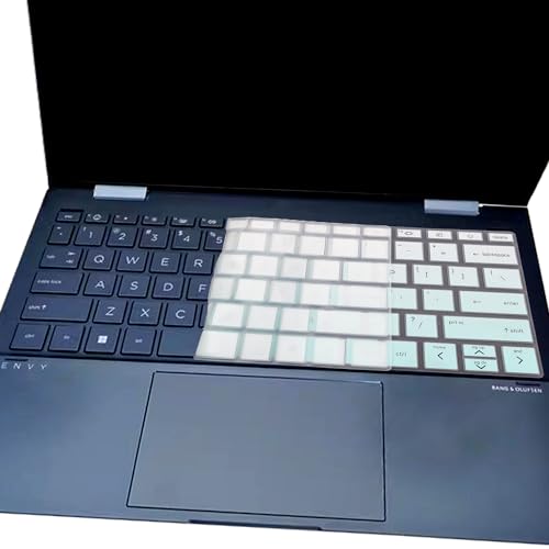 Keyboard Cover for HP Envy x360 13-bf 13t-bf 13-bf0013dx 13-bf0797nr 13t-bf000 13-bf0121TU 13-bf0123TU 13-bf0059tu 13.3 inch Laptop Skin(NOT for Envy 13-ba 13-bd 13-be Series)-MintGreen - color: MintGreen