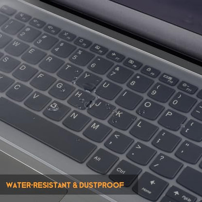 17.3 inch Laptop Keyboard Cover Protector Universal for 17" 17.3" HP DELL Lenovo Acer ASUS Laptop Notebook, Ultra Thin Waterproof Dustproof Silicone Protective Skin -Clear - size: 17-17.3 inch