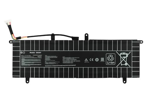 70Wh C41N2004 Laptop Battery Replacement for Asus for ZenBook Duo 14 UX482E UX482EA UX482EAR UX482EG UX482EGR UX482EA-HY006T UX482EA-HY777TS UX482EG-HY016R UX482EAR-DH71T Series 15.4V High performance - style: C41N2004