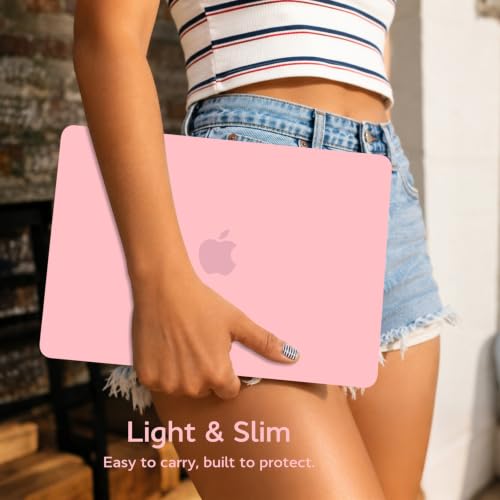 B BELK for MacBook Neo Case 13 inch 2026 Release Model A3404, Pink | Scratch Resistant Protective Matte Plastic Hard Shell for Mac Noe Case A18 Pro Chip, Lightweight, Easy Snap-On, Slim Fit - color: Pink