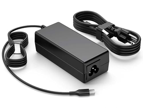 45W USB C Chromebook Charger, Type C Laptop Charger Replacement Compatible with Acer Chromebook 315/311, HP Dell Lenovo Samsung Google, PD Power Adapter with 8.8FT Cord