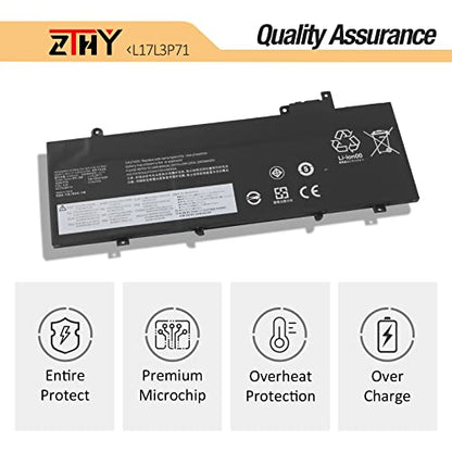 ZTHY L17L3P71 L17M3P72 Laptop Battery Replacement for Lenovo ThinkPad T480S | Ultrabook 20L7 20L8 Series L17M3P71 L17S3P71 01AV478 01AV479 01AV480 SB10K97620 SB10K97621 SB10K97622 20L8S02E00 20L7001VPB - size: 10.35*3.54*0.20inch L17L3P71