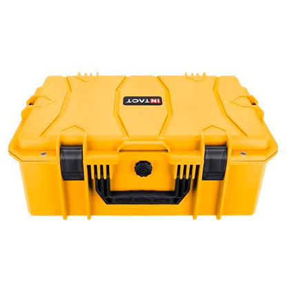 Eylar 21.6" Intact Series Carry-On Hard Camera Case, Lightweight and Durable Stacker Design with Foam (Yellow) - color: Yellow