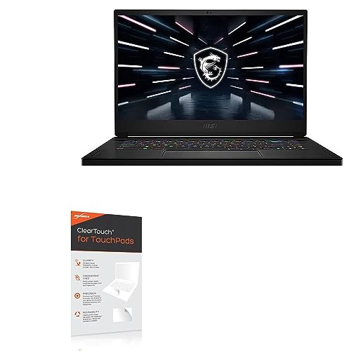 BoxWave Touchpad Protector Compatible with MSI Stealth GS66 (Intel 10th Gen RTX 30 Series) - ClearTouch for Touchpad (2-Pack), Pad Protector Shield Cover Film Skin