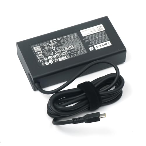 Lenovo Legion Laptop Charger Slim 140W Watt USB Type C(USB-C) AC Power Adapter - IdeaPad Pro 5,Legion 9,Yoga Pro 7 Pro 9,Y9000P R9000P Y7000P R7000P, Black, ADL140YDC3A