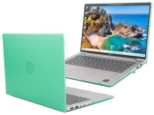 mCover Case ONLY Compatible for 2024 ～ 2025 14-inch HP ProBook 440/445 G11 Series Windows Notebook PC (NOT Fitting Any Other HP Models) - Green - color: Green
