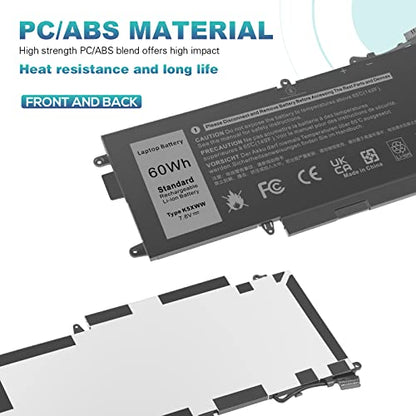 Fancy Buying K5XWW Laptop Battery for Dell Latitude 7389 7390 2-in-1 Latitude 12 5000 5289 2-in-1, fits E5289 L3180 Series P29S001 P29S002 451-BBZC 725KY 71TG4 N18GG 6CYH6 CFX97 - size: 9.72*4.53*0.16inch K5XWW