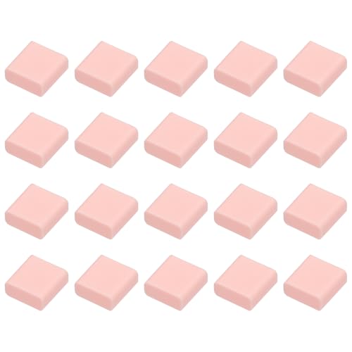 uxcell 40pcs USB Male Port Silicone Protectors Anti Dust Cap Cover Pink - color: Pink