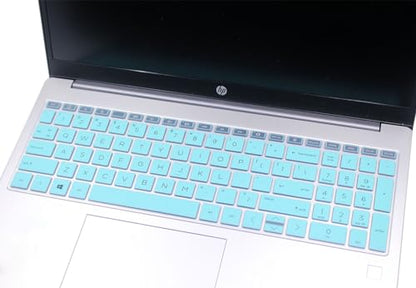 Keyboard Skin Compatible for 15.6" HP Laptop 15-fc 15-fd 15t-fd 15z-fc Series, HP Pavilion 15 15-eg/eh/er 15t-eg200/eg300 15z-eh300 Series, HP Pavilion 17z 17z-cp000 17z-ca200 17-cn 17-cp Series (Mint - color: Mint