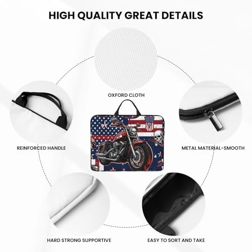 Laptop Case 14 Inch, Soft Shockproof Laptop Sleeve with Handle, Protective Bag - color: Pattern (659)
