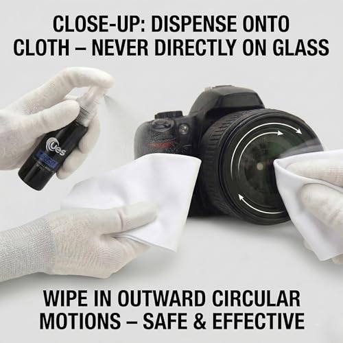 UES 21-in-1 Professional APS-C Camera Cleaning Kit with Hard Travel Case | Lens & Sensor Cleaner, Air Blower, Lens Cleaning Pen, Microfiber Lens & Screen Cloth & Tissue, 10 APS-C 16mm Swabs - size: APS-C Cleaning Kit