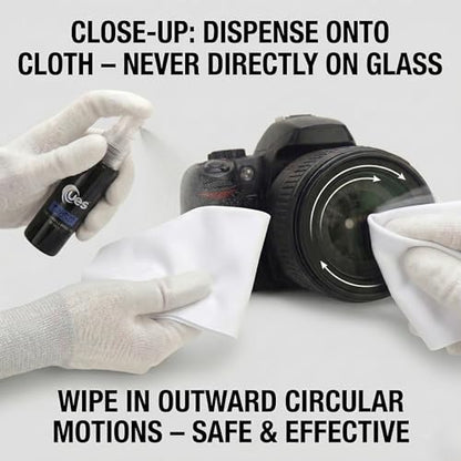 UES 21-in-1 Professional APS-C Camera Cleaning Kit with Hard Travel Case | Lens & Sensor Cleaner, Air Blower, Lens Cleaning Pen, Microfiber Lens & Screen Cloth & Tissue, 10 APS-C 16mm Swabs - size: APS-C Cleaning Kit