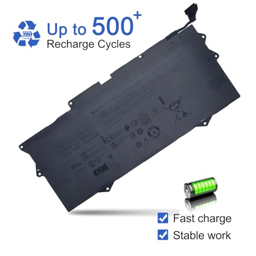 JOTACT YM15G 51Wh Laptop Battery Compatible with Dell XPS 13 9315 9315-C0NNP Series Notebook (Not for 9315 2-in-1) 0W6D4H W6D4H G9FHC 0G9FHC 11.55V 4191mAh - size: 9.93*3.34*0.23 inch YM15G