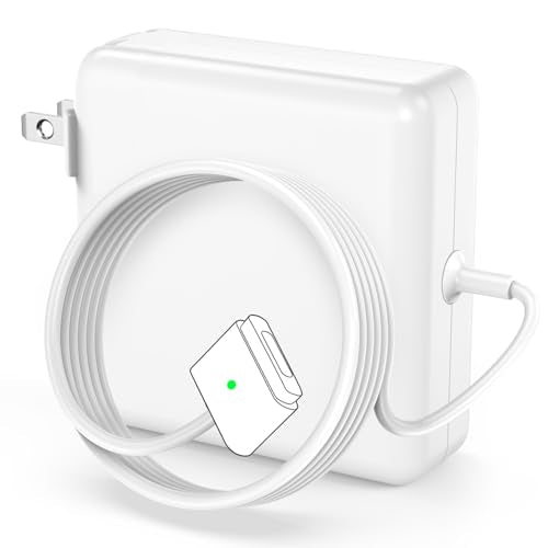45W Charger for MacBook Air, 45W Magnetic2 T-Tip Power Adapter Charger Replacement for Mac Air 11/13 Inch (Between 2012-2017) - size: PA-45W