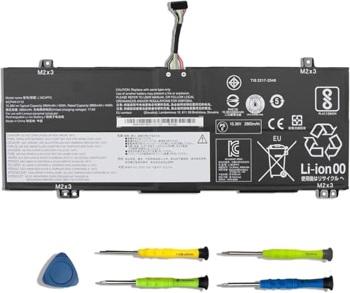 L18C4PF3 Laptop Battery Replacement for Lenovo IdeaPad Flex-14API Flex-14IML Flex-14IWL C340-14API C340-14IWL C340-14IML S540-14API S540-14IML S540 14IWL L18M4PF4 L18M4PF3 L18C4PF4 5B10T09081 - size: 10.51*4.88*0.94 inches L18C4PF3