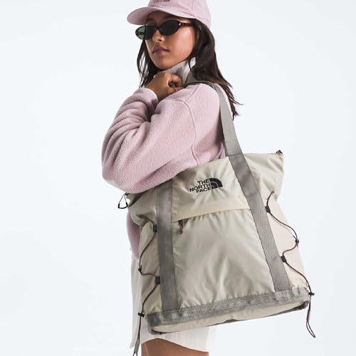 THE NORTH FACE Borealis Tote Bag | Over Shoulder & Backpack Carry Options, Water Repellent, 16" Laptop Sleeve - color: Desert Stone/Stone Slab/Ember Soil