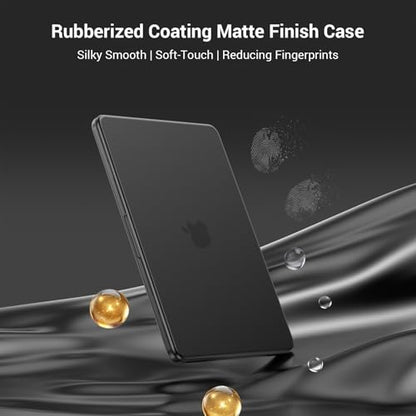 MOSISO Compatible with MacBook Pro 16 inch Case M5 M4 M3 M2 M1 2026-2021 | A3429 A3428 A3403 A3186 A2991 A2780 A2485, Protective Hard Shell Case&Keyboard Cover&Screen Film&Pouch, Black - color: Black