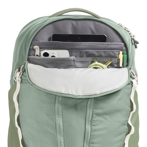 The North Face Surge Commuter Laptop Backpack, Slate Moss/Bark Mist, OSFA | Everyday Travel Bag, Laptop Sleeve, Water-Repellent - color: Slate Moss/Bark Mist