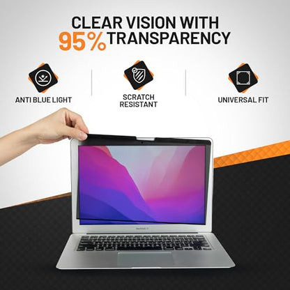 Privacy Screen Filter 14.2 Inch | MacBook Pro 14 Inch M1 Privacy Filter | Magnetic Laptop Screen Protector | Anti Glare Blue Light Blocking Magnetic Guard | Matte Eye Protection