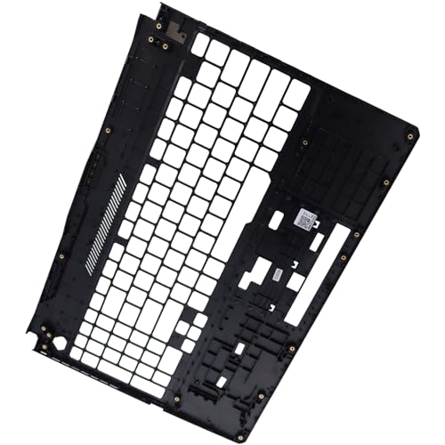 Deal4GO Upper Case Palmrest Keyboard Bezel Cover (7 Air Outlet) Replacement for ASUS FA506 FX506 FA566 FA506Q FA506IE FX506HM - Black
